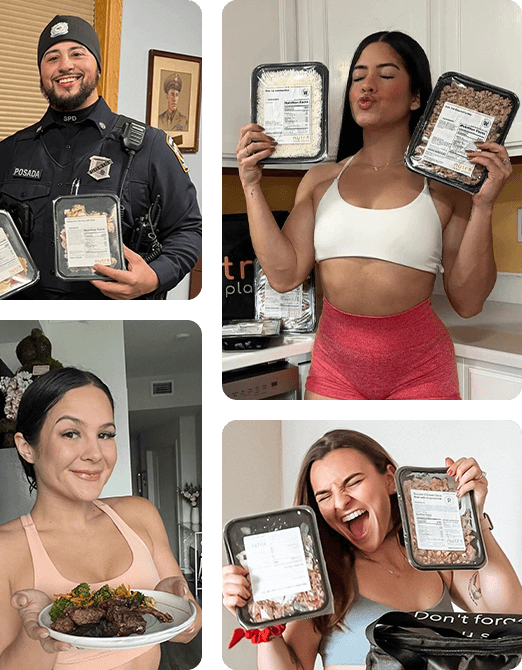 Nutré ambassadors with their meals