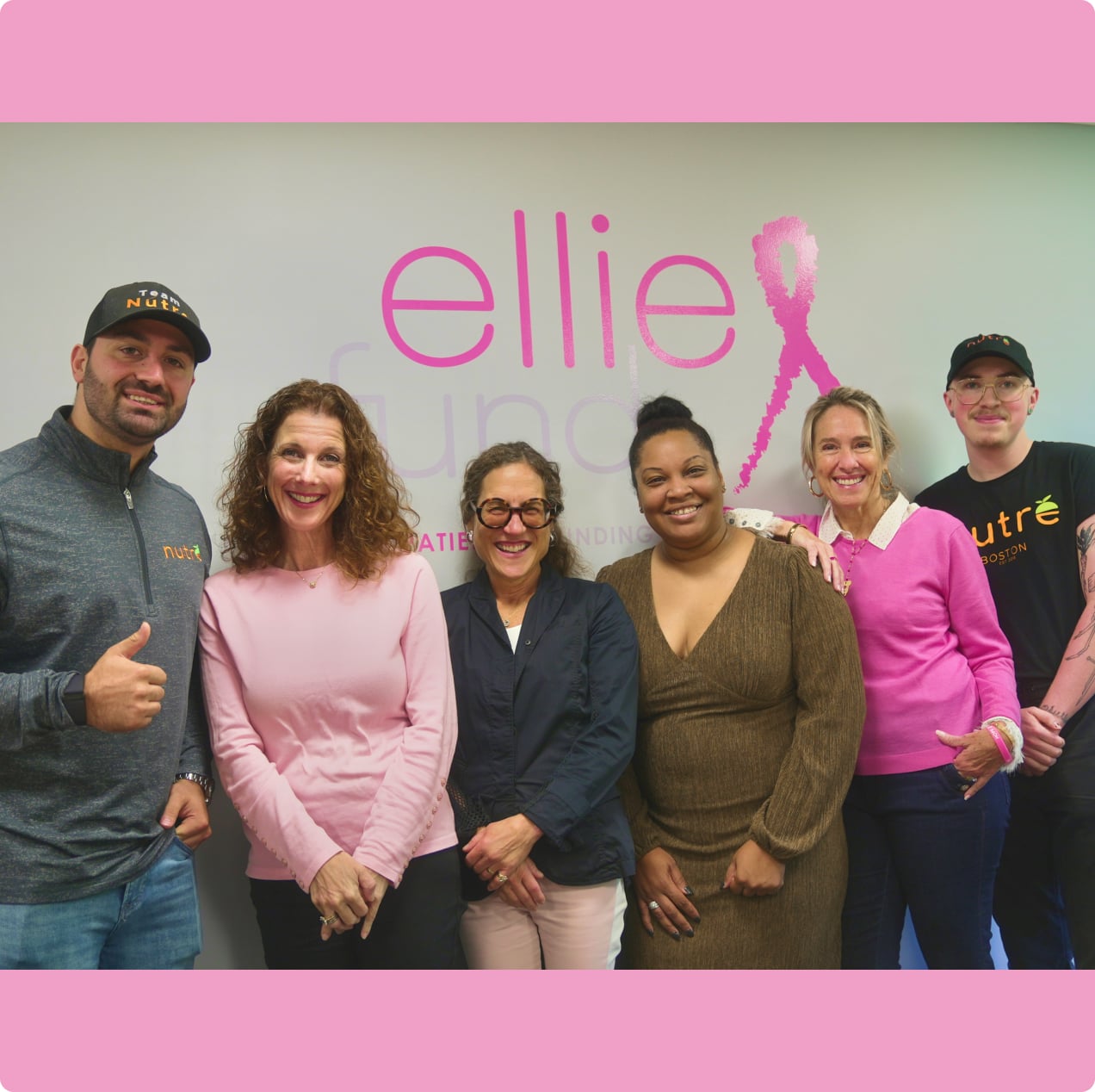 Nutre and Ellie Fund team members together